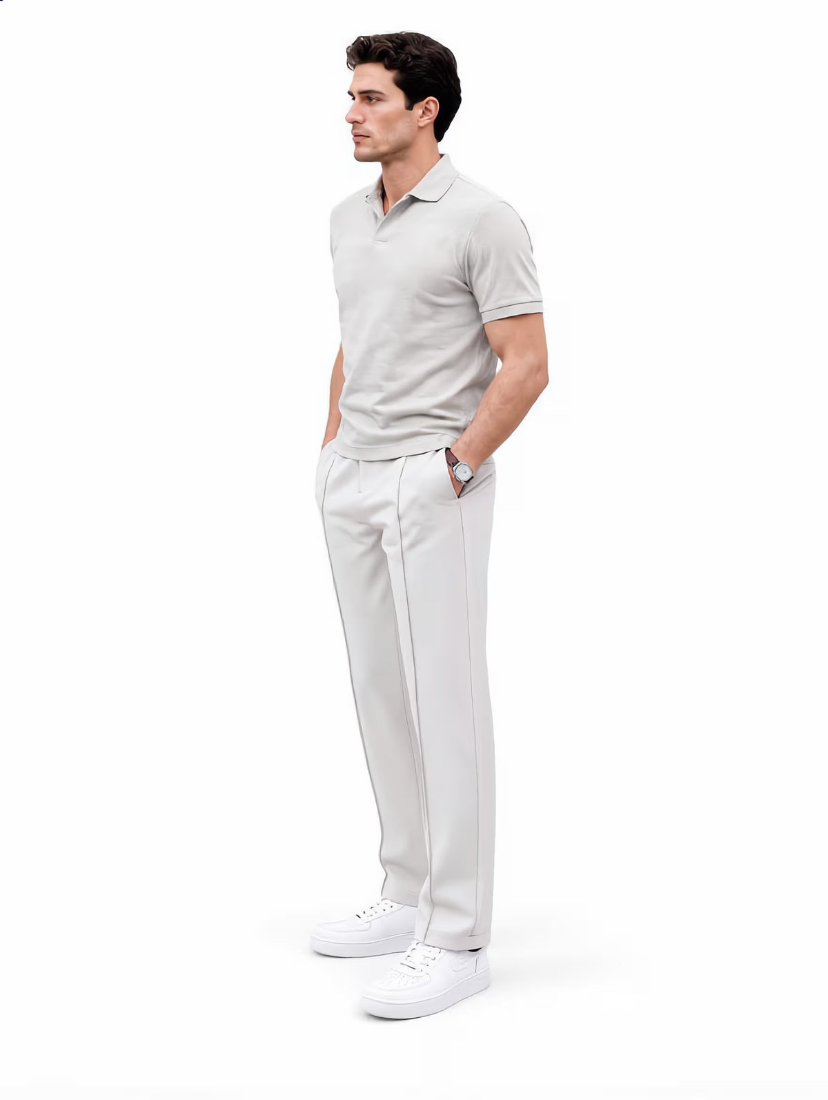 Cream Trouser