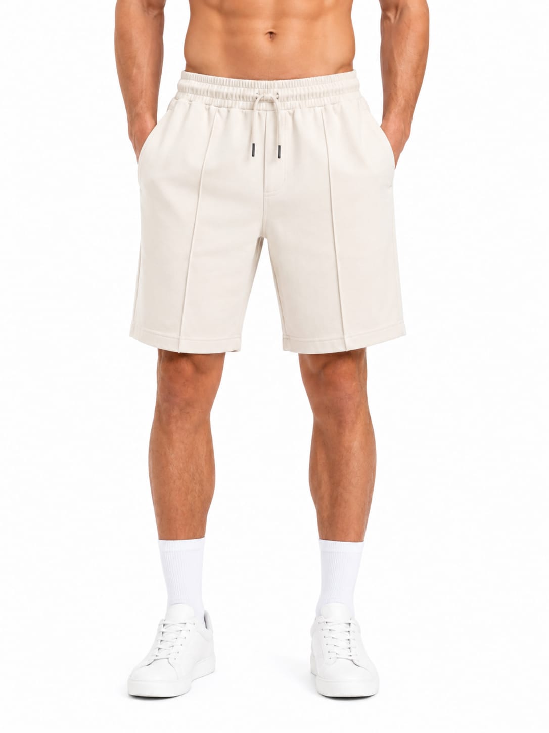 Cream Shorts