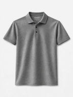 munVR GREY Stitchless Polo