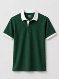 munVR Deep Forest Contrast J/C Polo Deep Forest Contrast J/C Polo