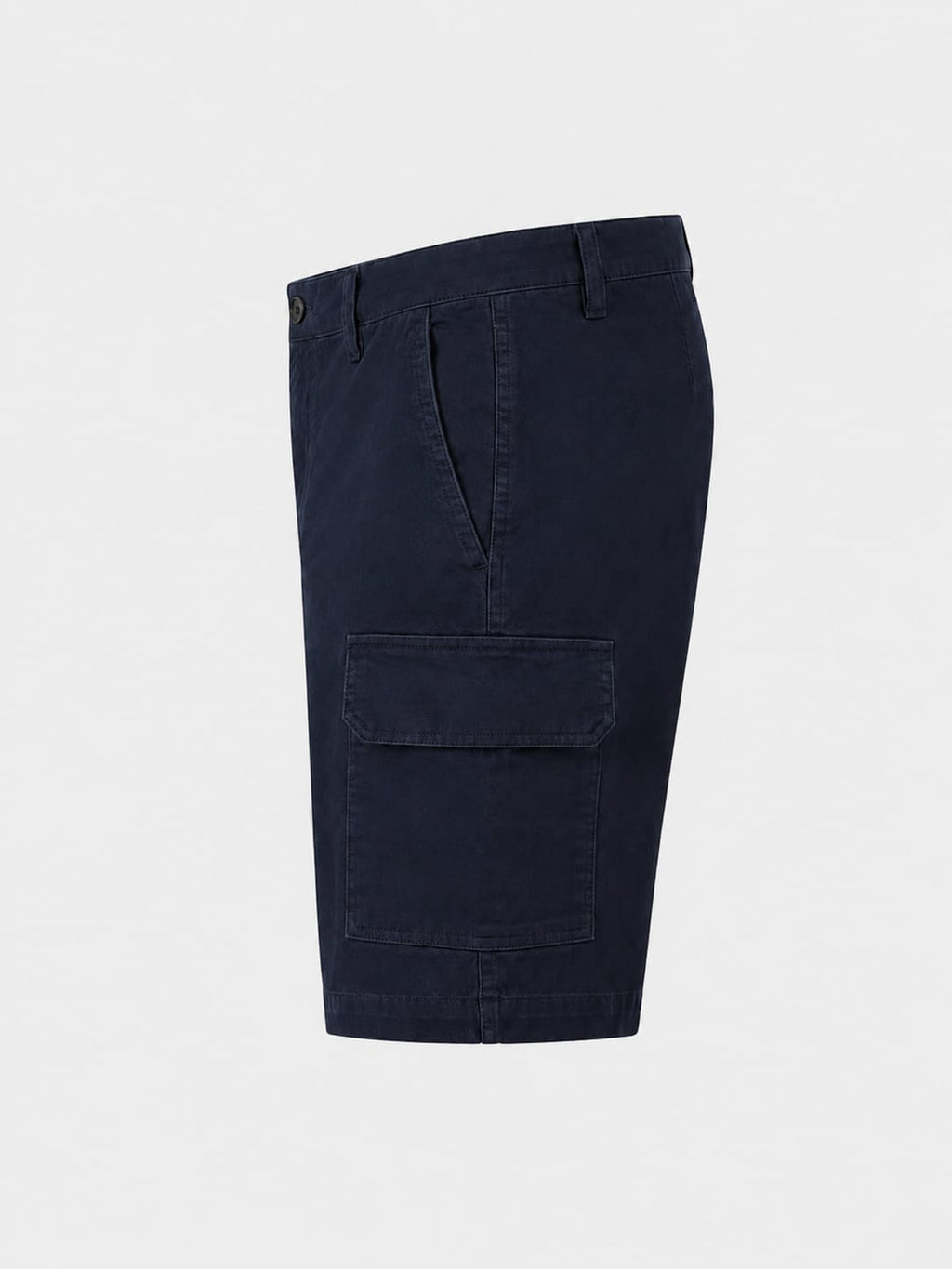 munVR Navy Tailored Pleated Shorts