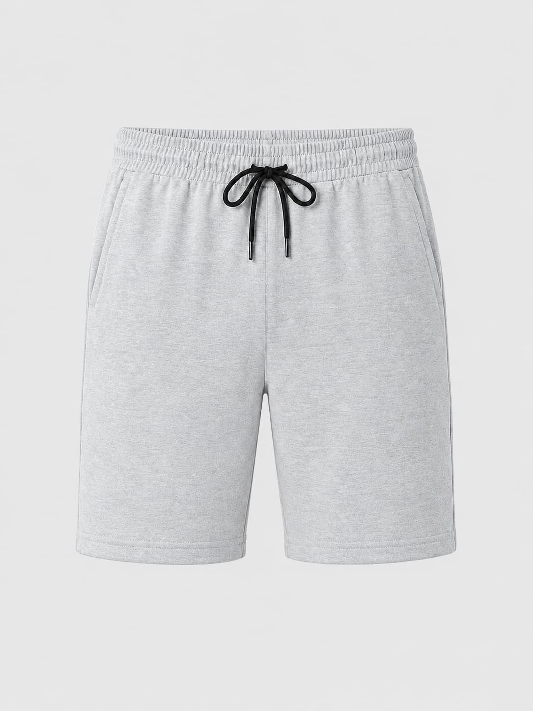 MUNVR Everyday Cargo Shorts - Soft Grey Relaxed Fit