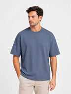 munVR Dusty Blue oversized T shirt