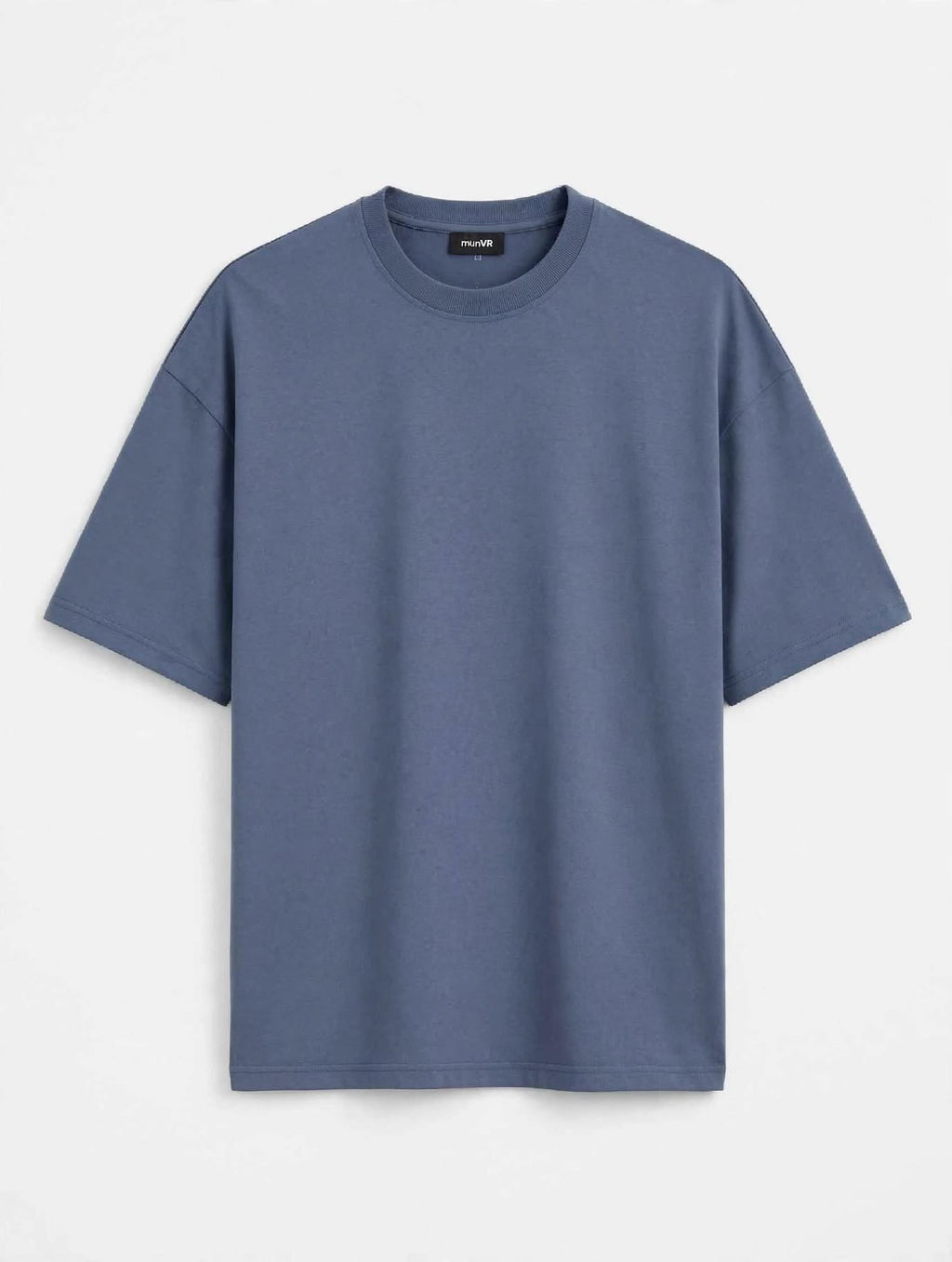 munVR Dusty Blue oversized T shirt