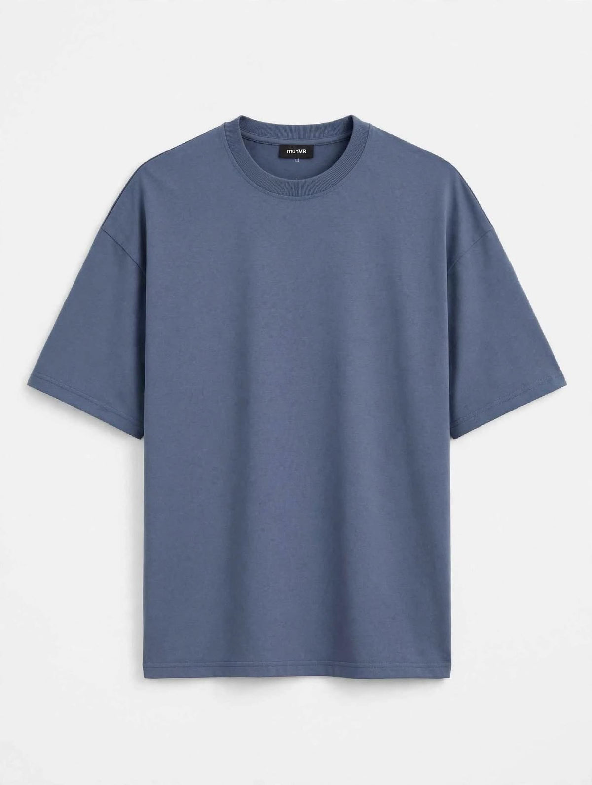 munVR Dusty Blue oversized T shirt