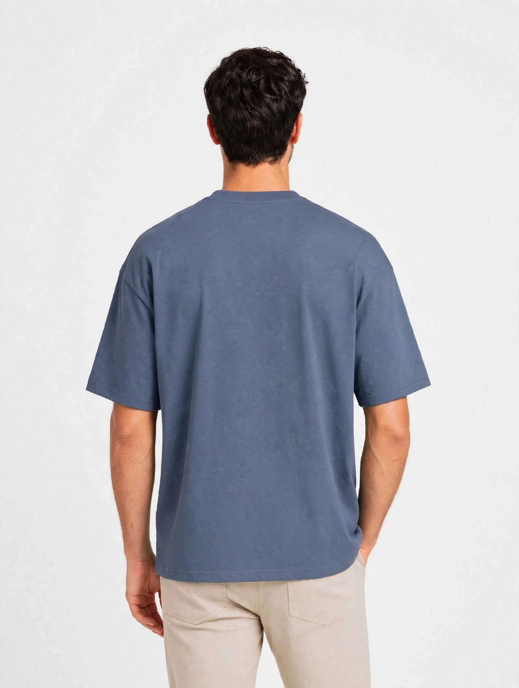 munVR Dusty Blue oversized T shirt