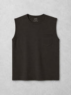 munVR Airloop Dark Brown Sleeve Less Tshirt