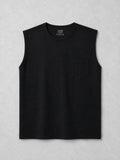 munVR Airloop BLACK Sleeve Less Tshirt