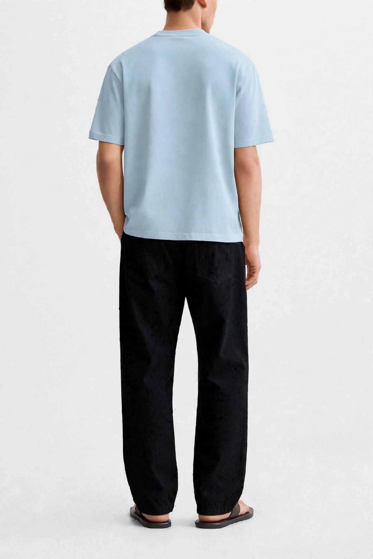 munVR light Blue Oversized Tshirt