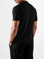 munVR BLACK Stitchless Polo