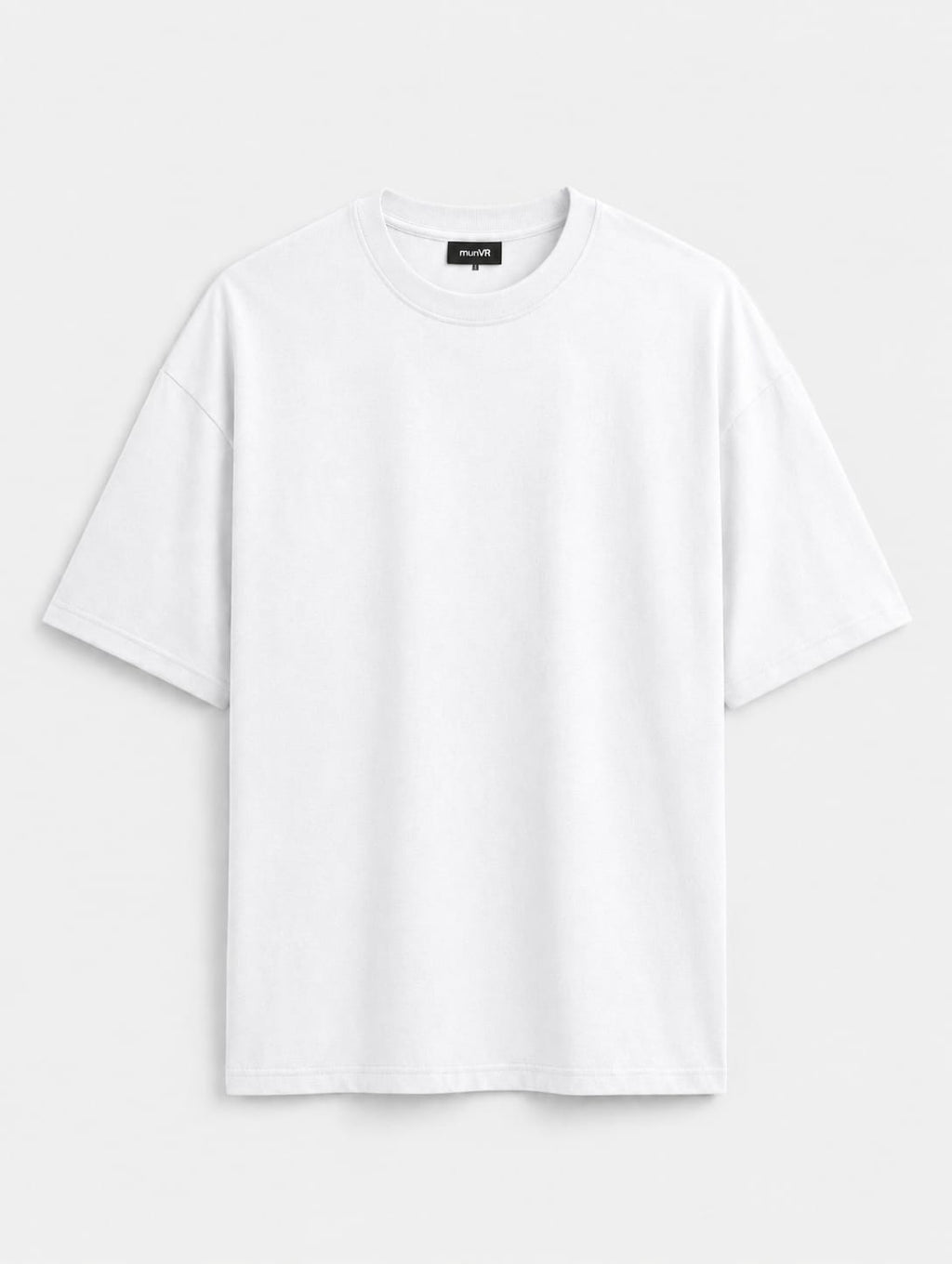 munVR White Oversized T-shirt