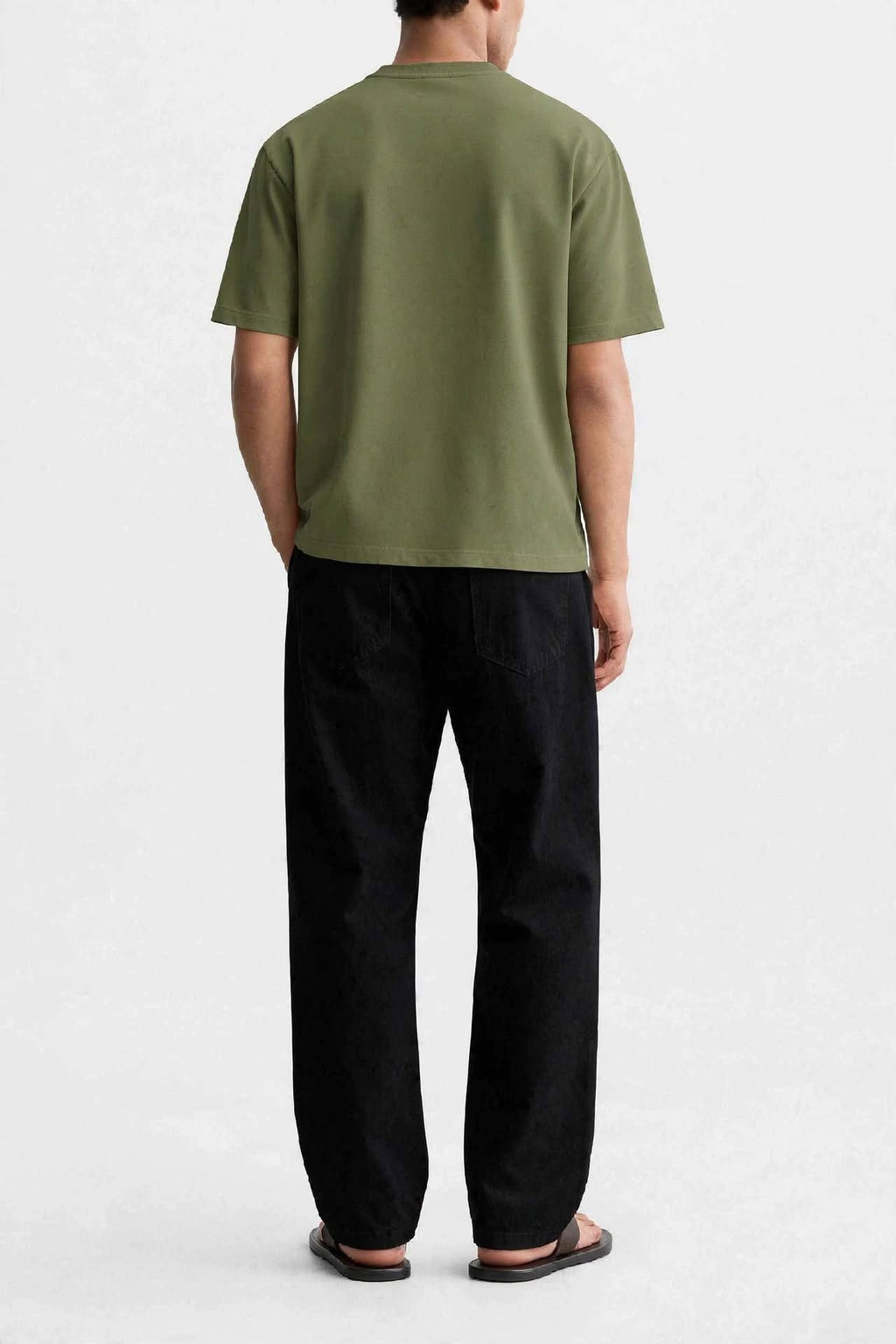 munVR Olive oversized T-shirt