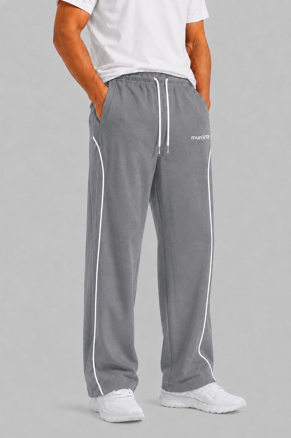 munVR Grey ARC Track Pants