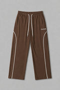 munVR Brown Arc Track Pants