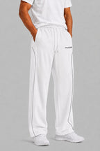 munVR White ARC track pants