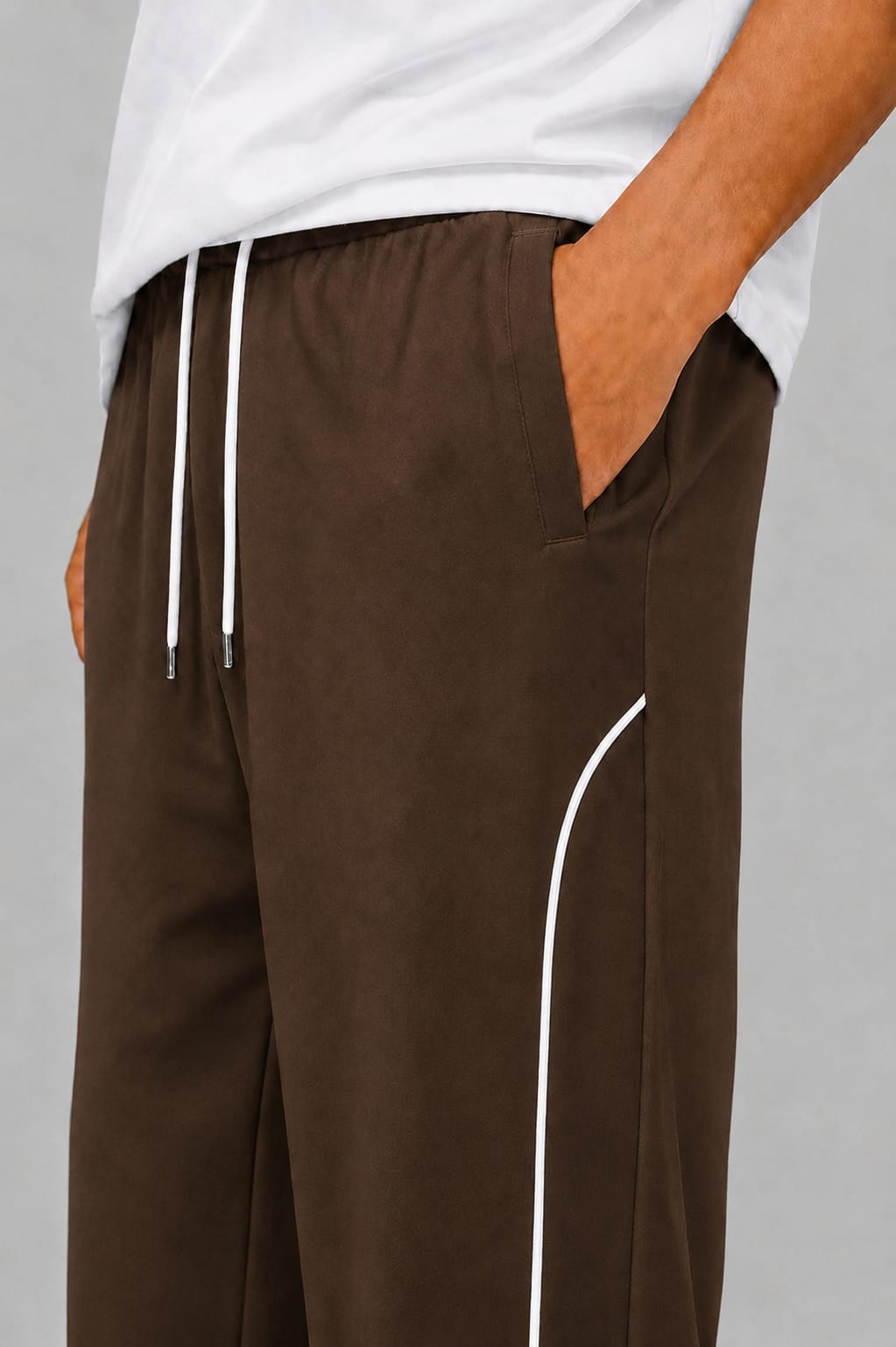 munVR  Brown ARC Track Pants
