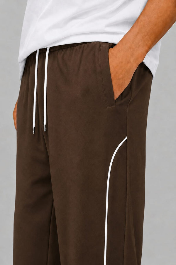 munVR  Brown ARC Track Pants