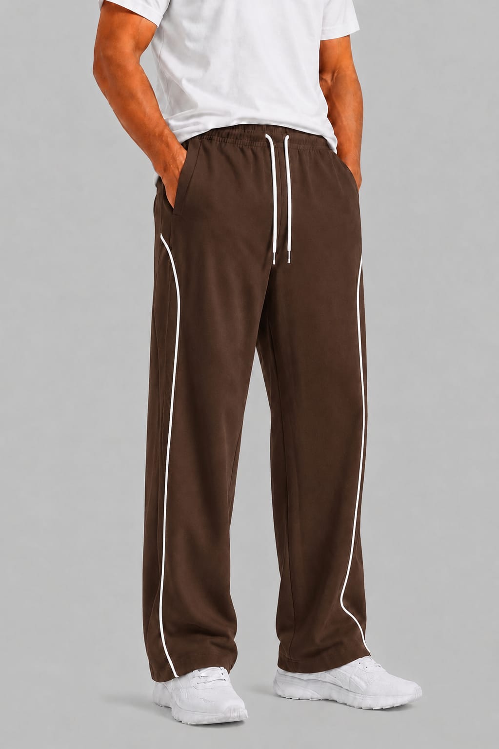 munVR  Brown ARC Track Pants
