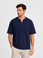 munVR Navy Light Scuba Henley