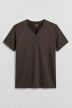 munVR Dark Brown Light Scuba Henley