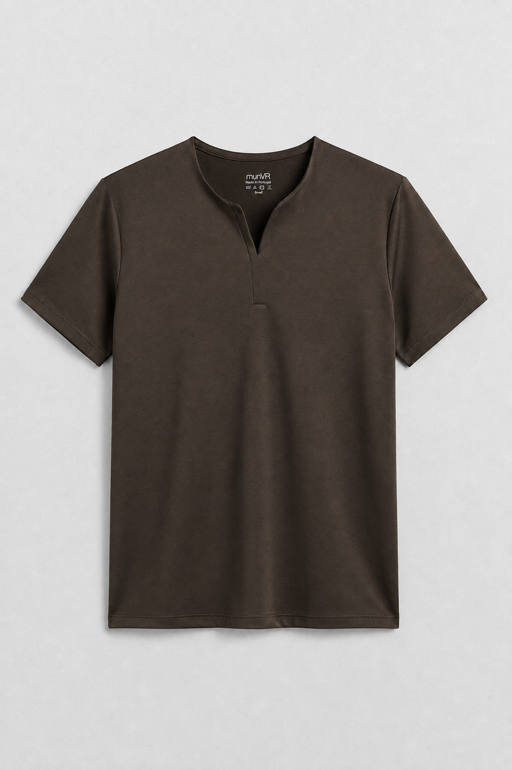 munVR Dark Brown Light Scuba Henley