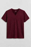 munVR Mehroon Light Scuba Henley