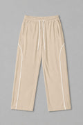 munVR Beige Arc Track Pants