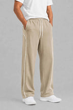 munVR Beige Arc Track Pants