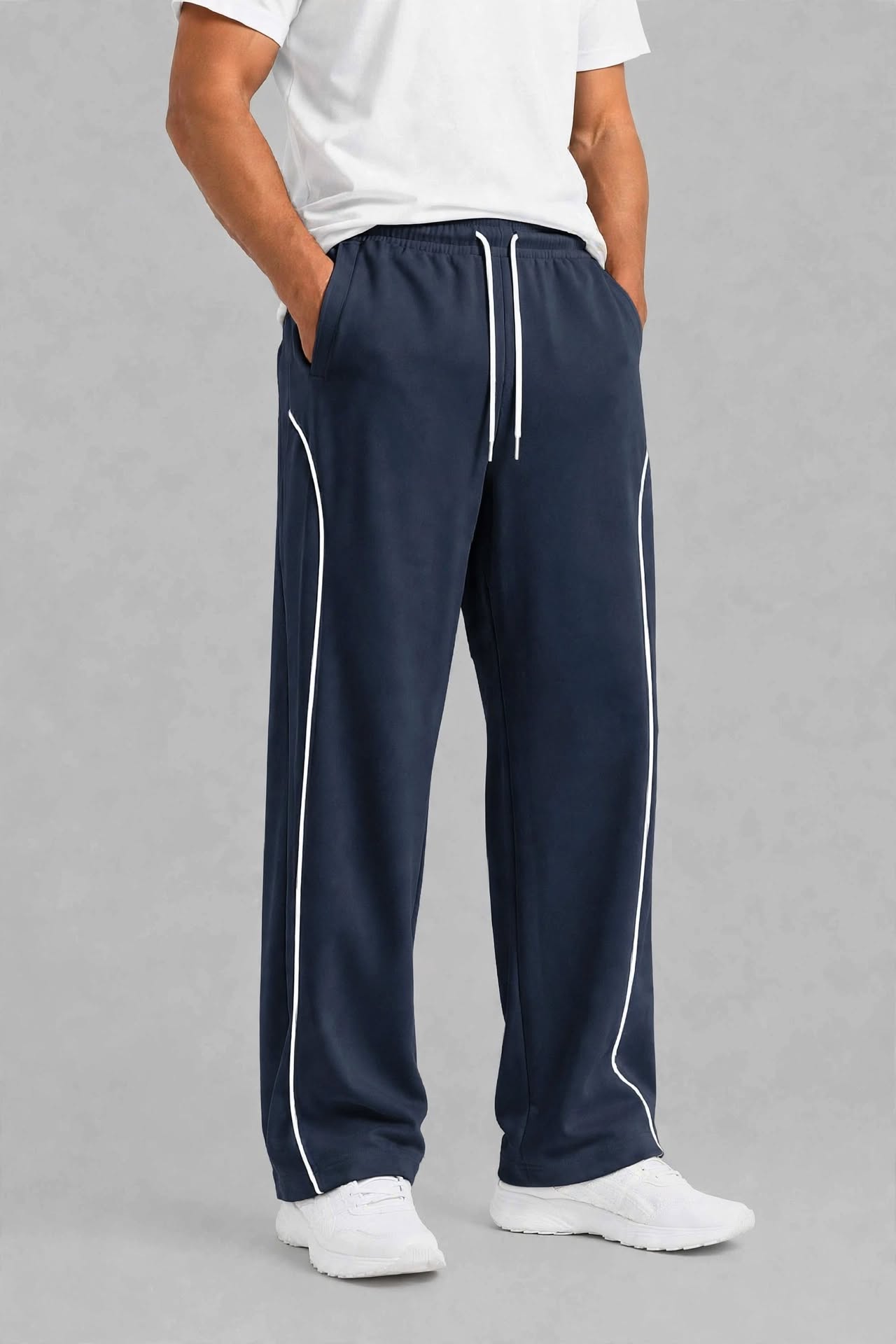 munVR navy Arc Track Pants