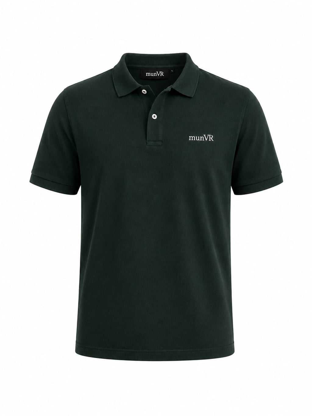 Green polo shirt