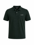 Green polo shirt
