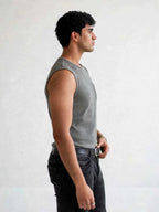 munVR Airloop GREY Sleeve Less Tshirt