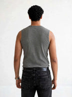 munVR Airloop GREY Sleeve Less Tshirt