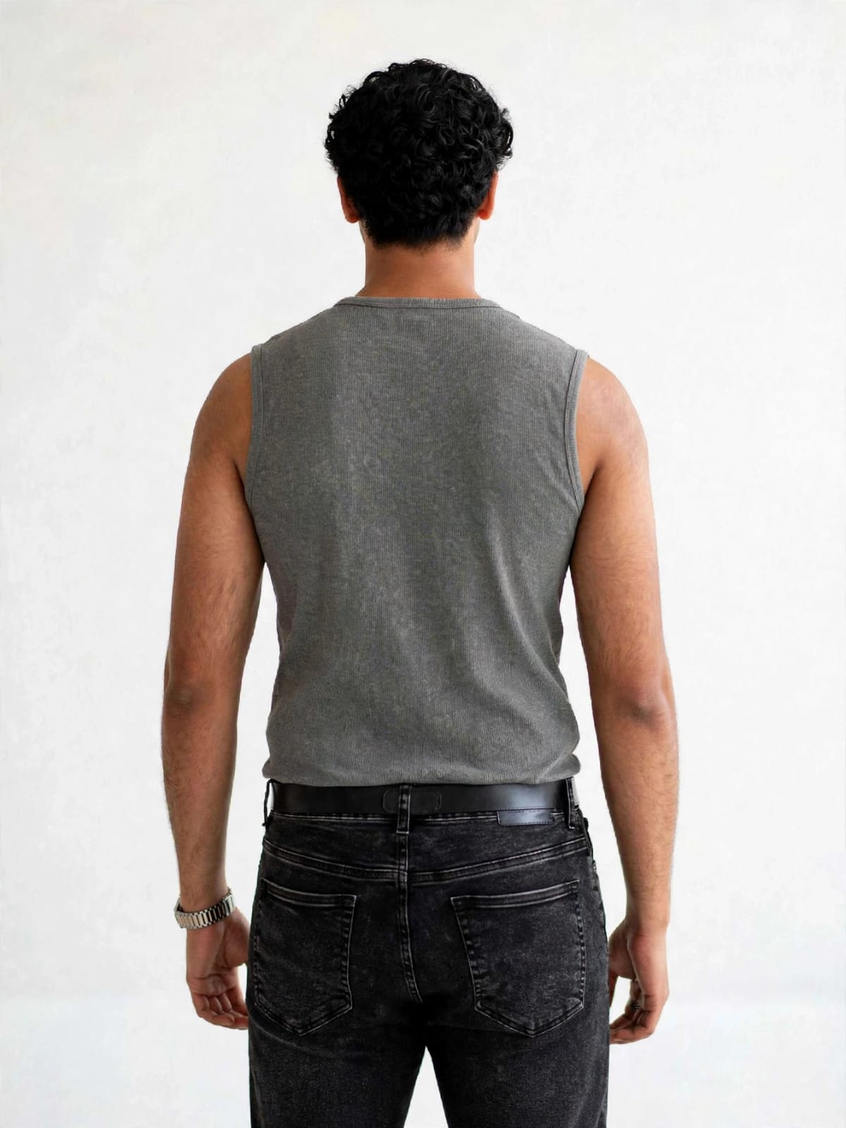 munVR Airloop GREY Sleeve Less Tshirt