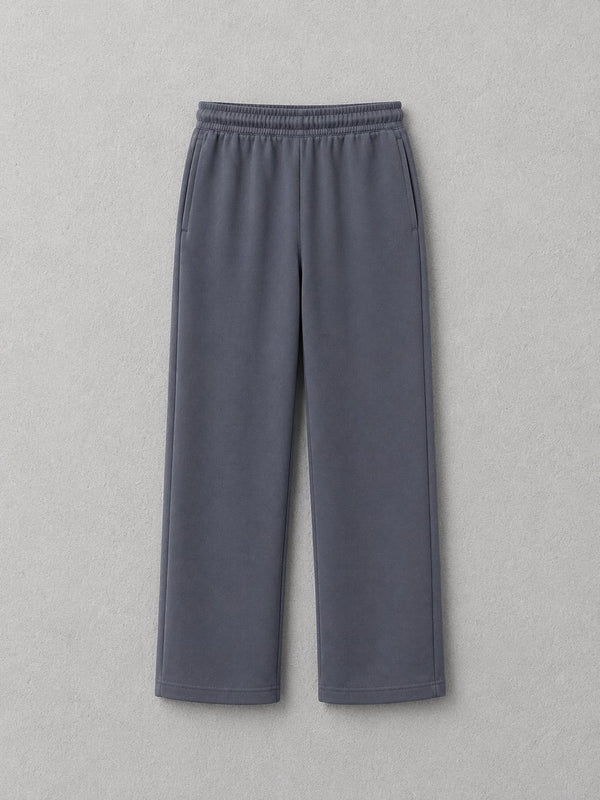 Midnight Grey - Premium Wide Leg Trousers
