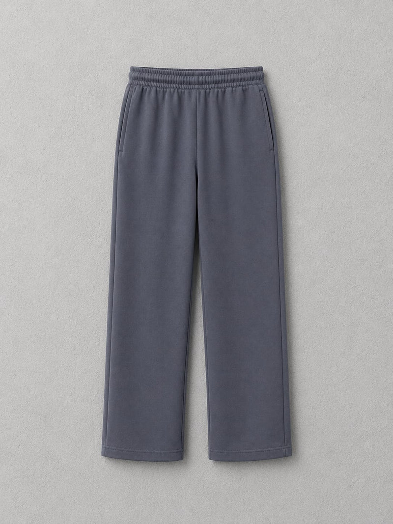 Midnight Grey - Premium Wide Leg Trousers