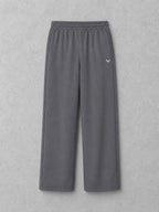 MunVR-Soft Gray Relaxed Straight Fit Trousers - Everyday Minimal