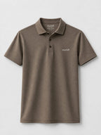 munVR BROWN Stitchless Polo