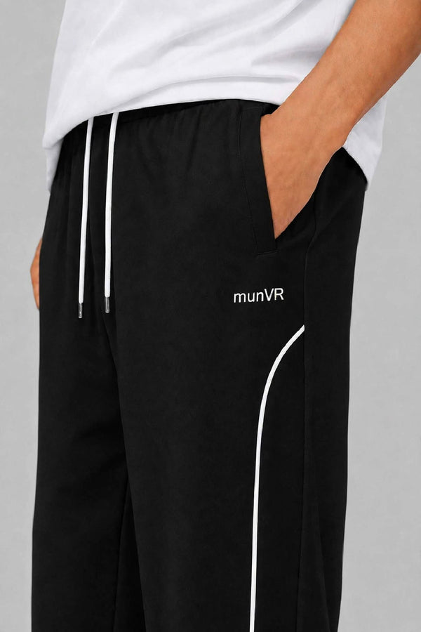 munVR  Black ARC Track Pants