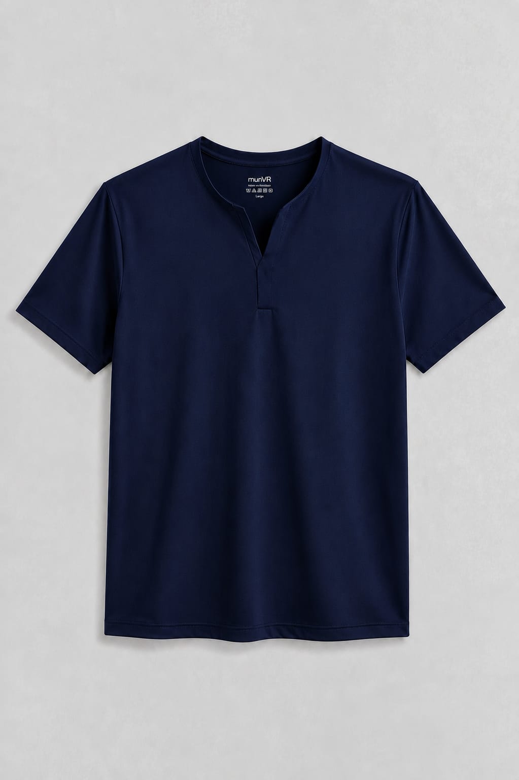 munVR Navy Light Scuba Henley