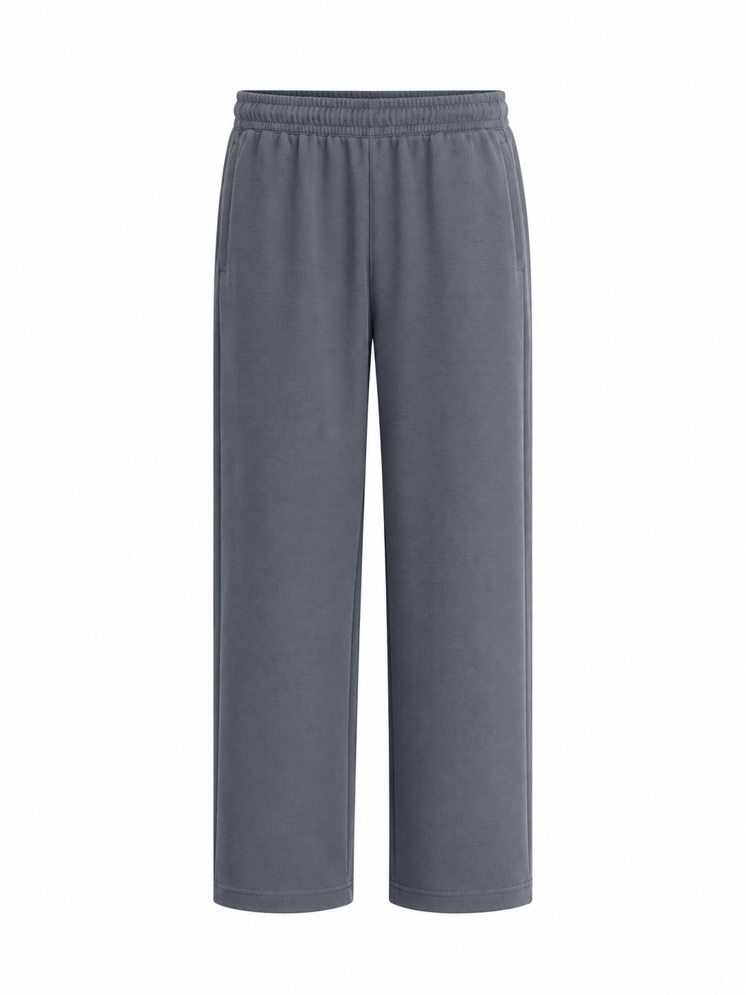 Midnight Grey - Premium Wide Leg Trousers